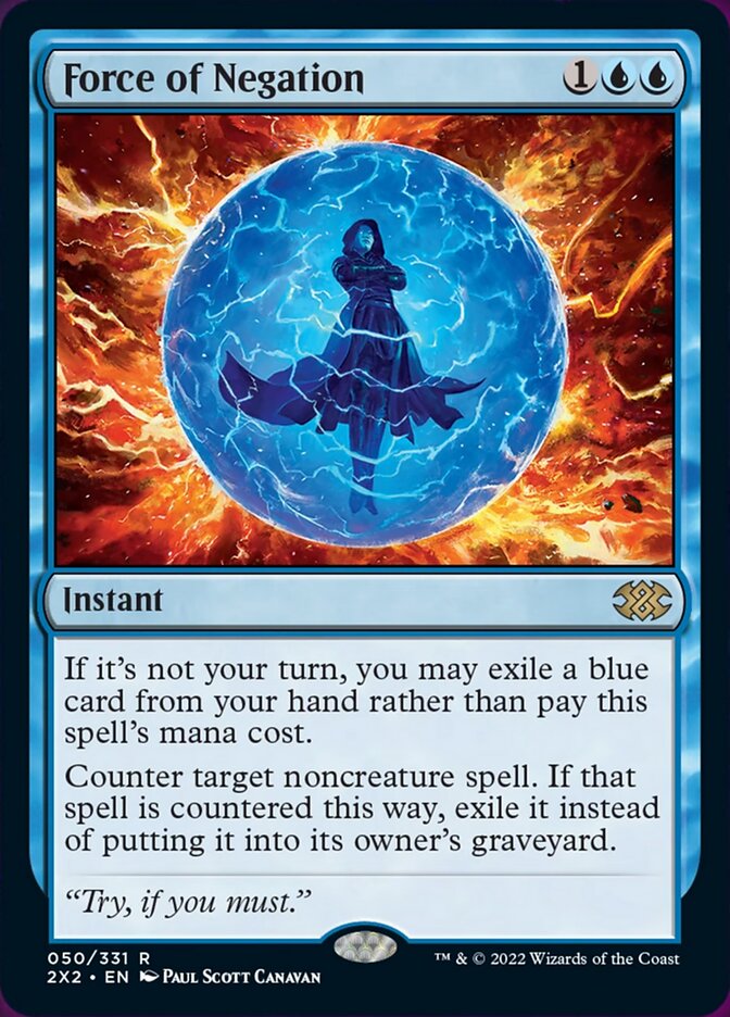Force of Negation [Double Masters 2022] Foil