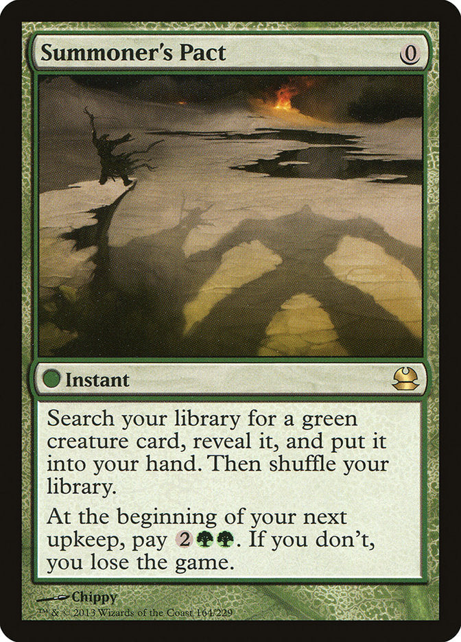 Summoner's Pact [Modern Masters] Foil