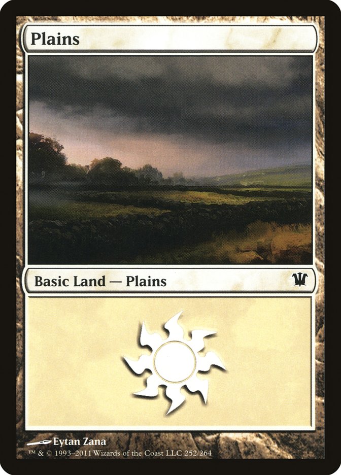 Plains (252) [Innistrad] Foil