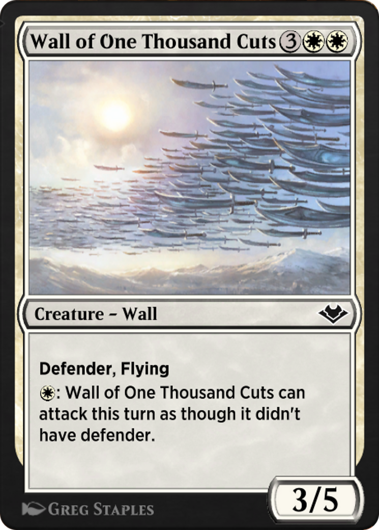 Wall of One Thousand Cuts  [Jumpstart: Historic Horizons]