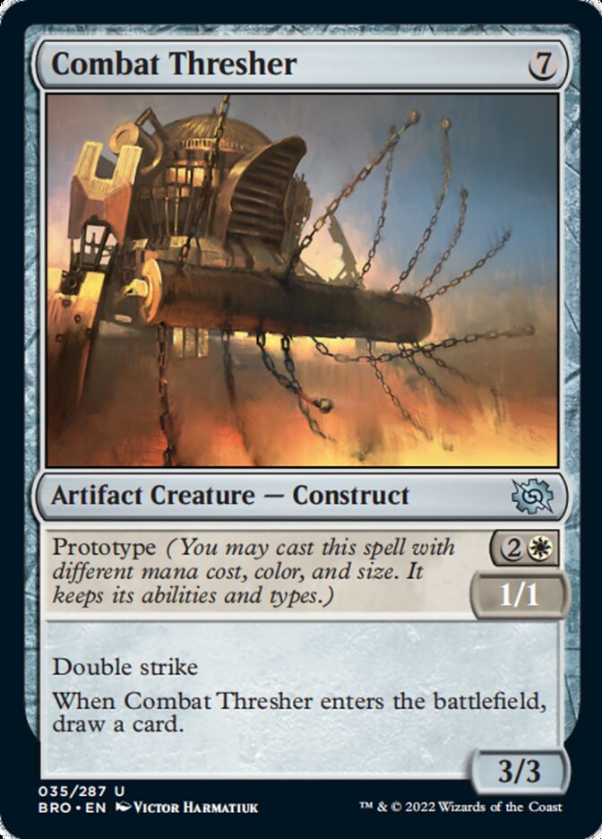 Combat Thresher [The Brothers' War] Foil