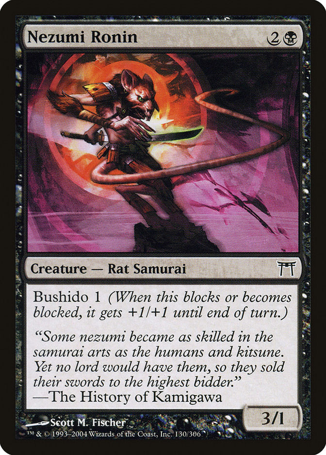 Nezumi Ronin [Champions of Kamigawa] Foil