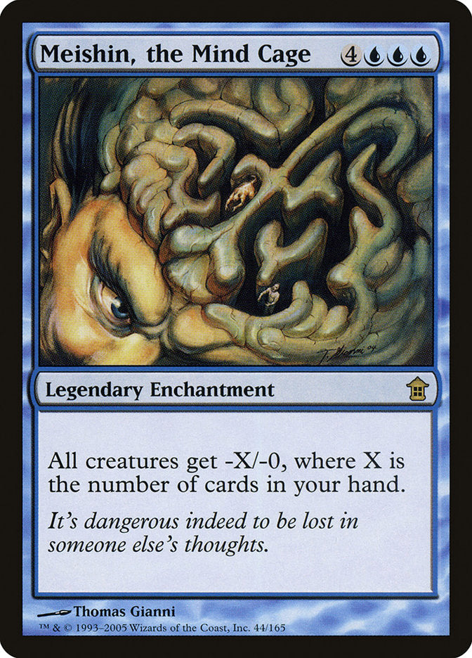 Meishin, the Mind Cage [Saviors of Kamigawa] Foil