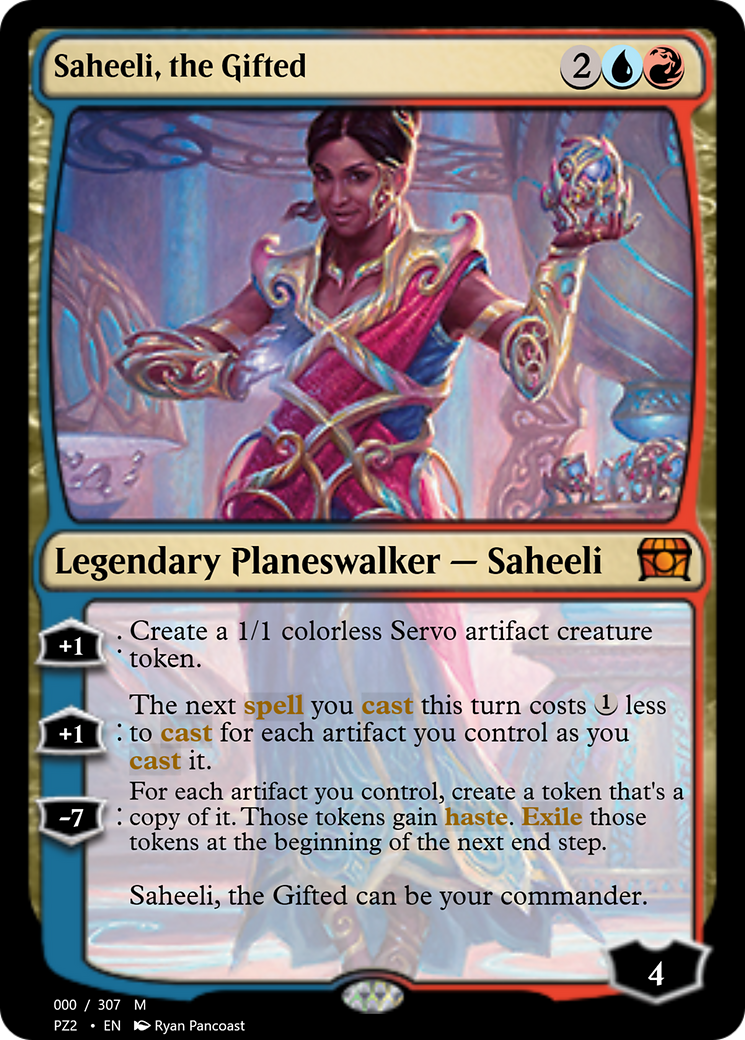 Saheeli, the Gifted  [Treasure Chest] Foil