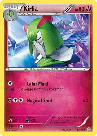 Kirlia (53/98) [XY: Ancient Origins] Reverse Holofoil