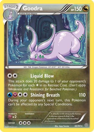 Goodra (60/98) [XY: Ancient Origins] Reverse Holofoil