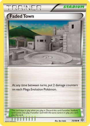 Faded Town (73/98) [XY: Ancient Origins] Reverse Holofoil