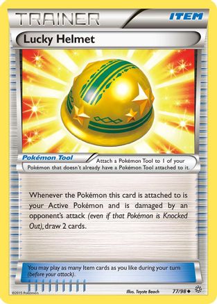 Lucky Helmet (77/98) [XY: Ancient Origins] Reverse Holofoil