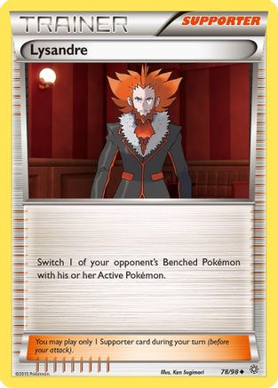 Lysandre (78/98) [XY: Ancient Origins] Reverse Holofoil