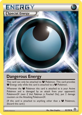 Dangerous Energy (82/98) [XY: Ancient Origins] Reverse Holofoil