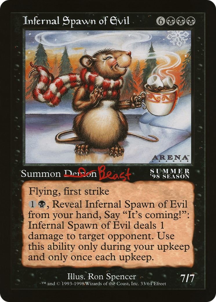 Infernal Spawn of Evil  [Oversized League Prizes]