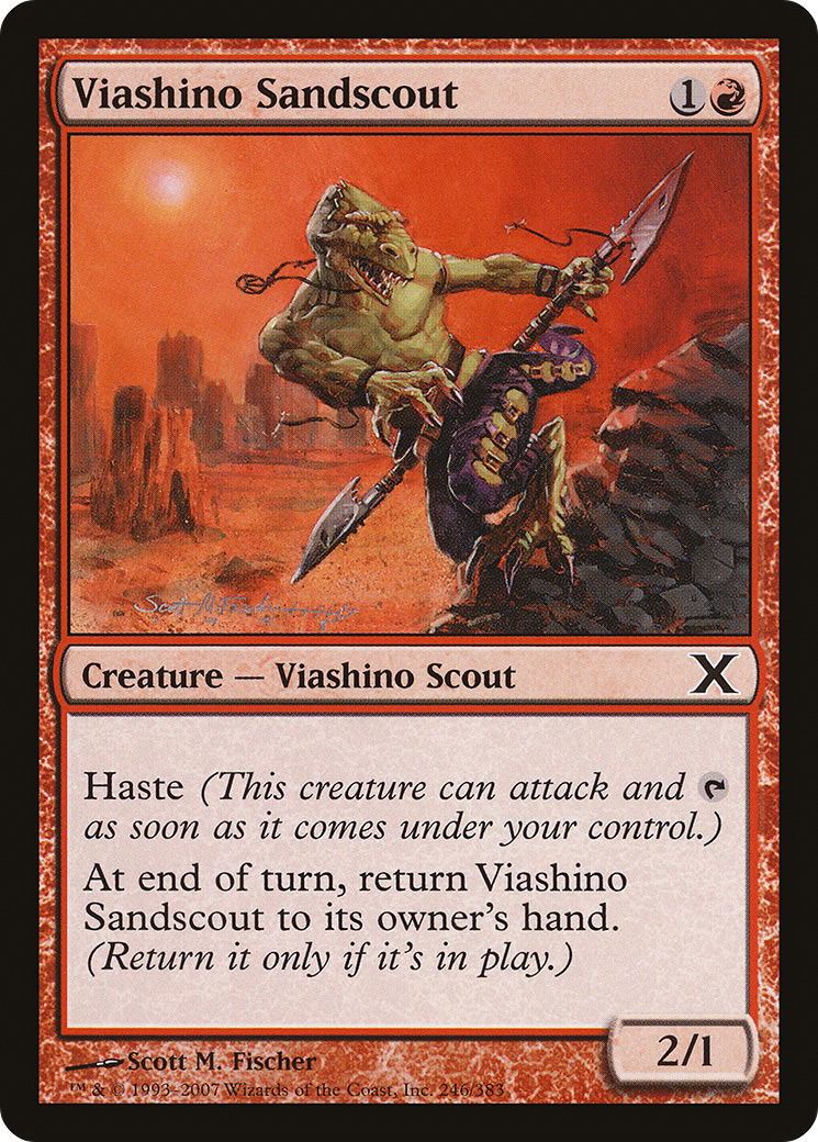 Viashino Sandscout  [Tenth Edition]