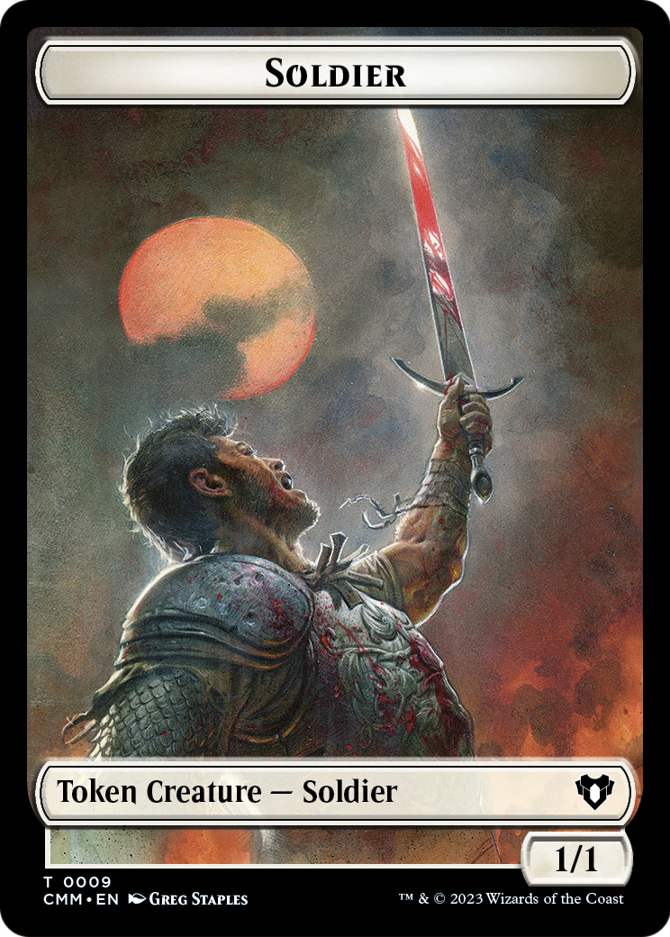 Soldier  [Commander Masters Tokens]