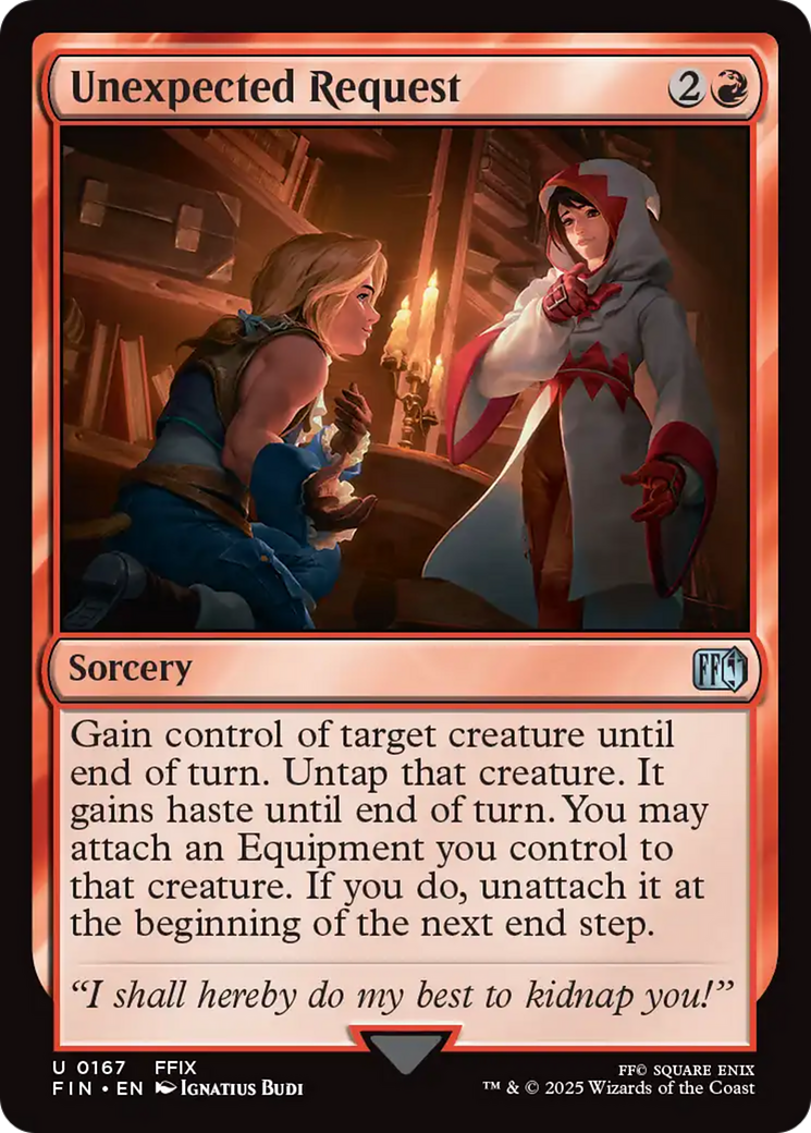Unexpected Request [FINAL FANTASY] Foil