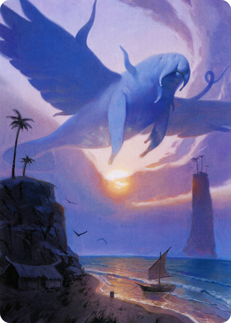 Aeromoeba // Aeromoeba  [Modern Horizons 2 Art Series] (Borderless) Foil