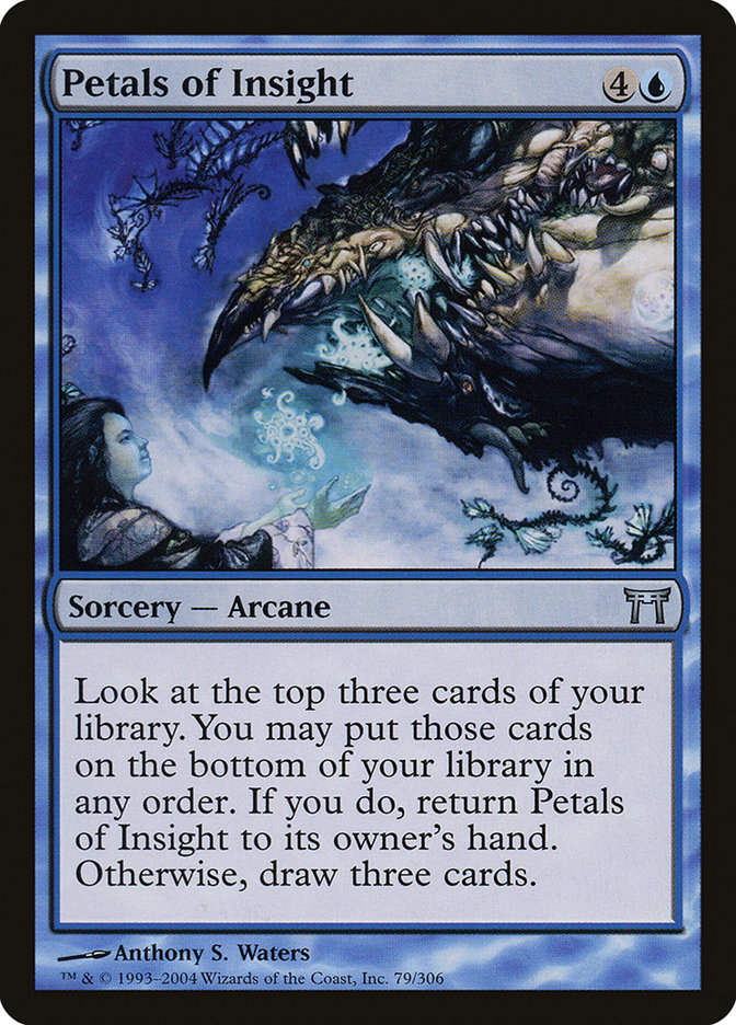 Petals of Insight [Champions of Kamigawa] Foil
