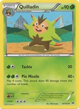 Quilladin (10/162) [XY: BREAKthrough] Reverse Holofoil