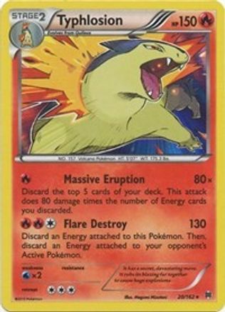 Typhlosion (20/162) [XY: BREAKthrough] Reverse Holofoil