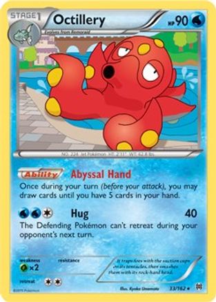 Octillery (33/162) [XY: BREAKthrough] Reverse Holofoil