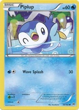 Piplup (36/162) [XY: BREAKthrough] Reverse Holofoil