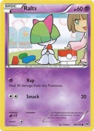 Ralts (68/162) [XY: BREAKthrough] Reverse Holofoil