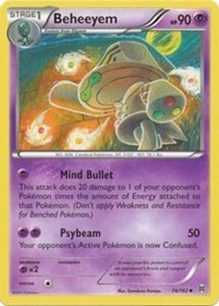Beheeyem (74/162) [XY: BREAKthrough] Reverse Holofoil