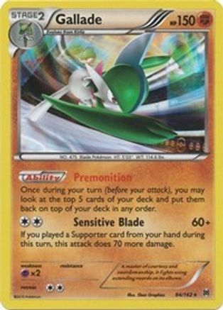 Gallade (84/162) [XY: BREAKthrough] Reverse Holofoil