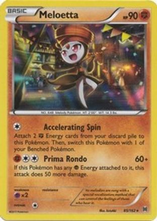 Meloetta (85/162) [XY: BREAKthrough] Reverse Holofoil