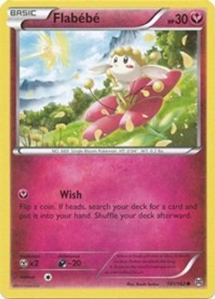Flabebe (101/162) [XY: BREAKthrough] Reverse Holofoil