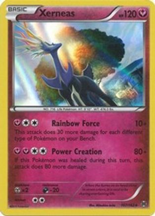 Xerneas (107/162) [XY: BREAKthrough] Reverse Holofoil