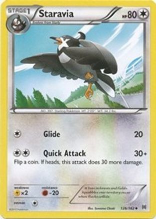 Staravia (126/162) [XY: BREAKthrough] Reverse Holofoil