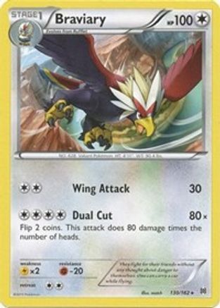 Braviary (130/162) [XY: BREAKthrough] Reverse Holofoil