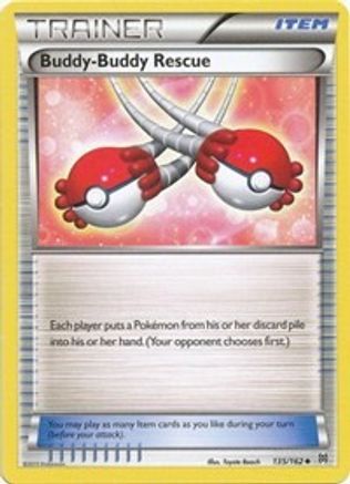 Buddy-Buddy Rescue (135/162) [XY: BREAKthrough] Reverse Holofoil