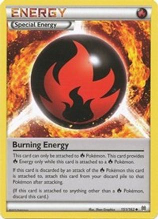 Burning Energy (151/162) [XY: BREAKthrough] Reverse Holofoil
