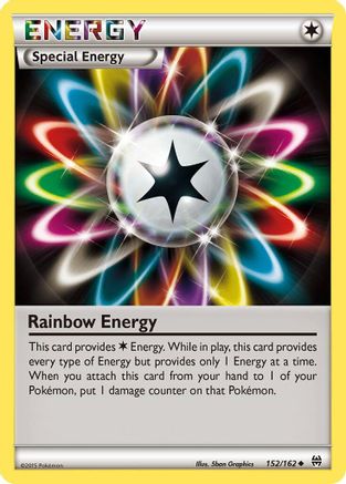 Rainbow Energy (152/162) [XY: BREAKthrough] Reverse Holofoil