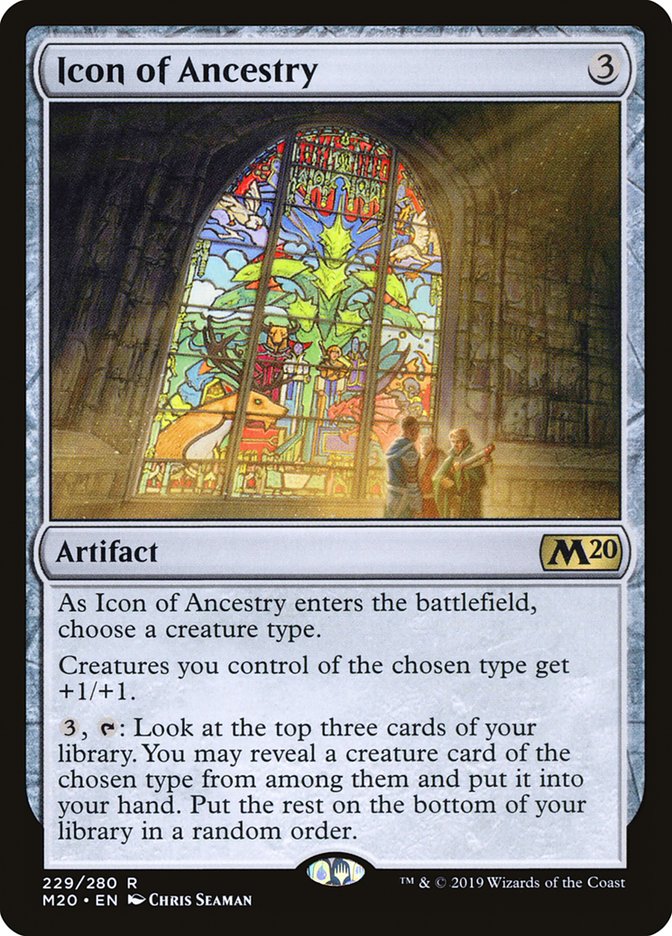 Icon of Ancestry [Core Set 2020] Foil