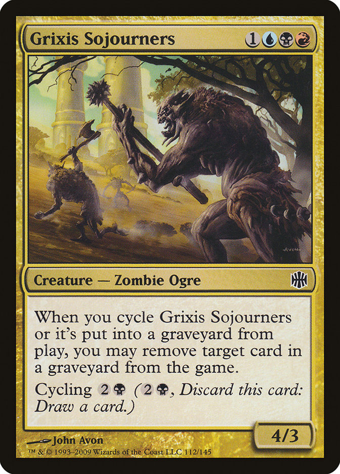 Grixis Sojourners [Alara Reborn] Foil