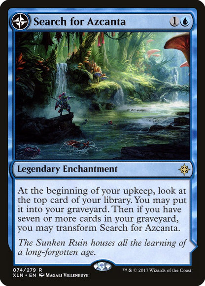 Search for Azcanta // Azcanta, the Sunken Ruin [Ixalan] Foil