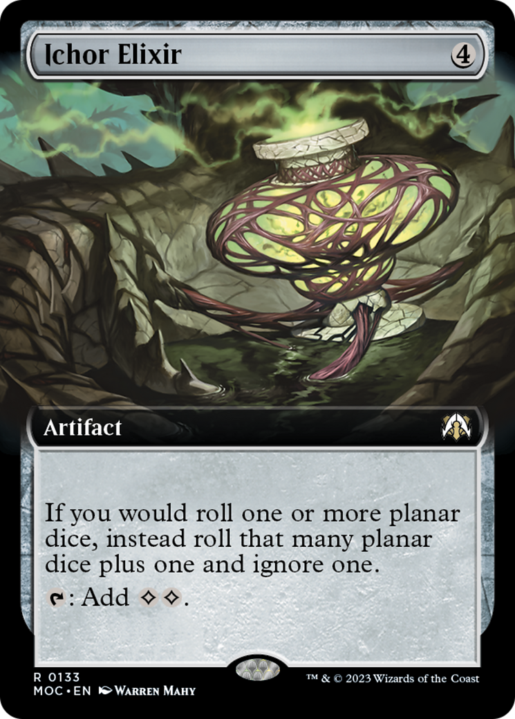 Ichor Elixir (Extended Art) [March of the Machine Commander] Foil