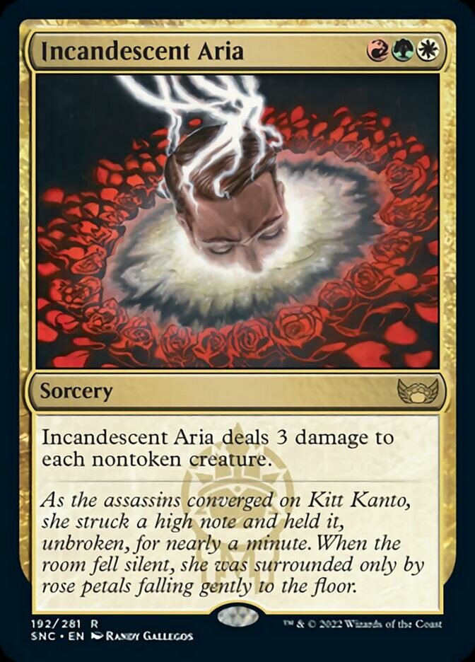 Incandescent Aria [Streets of New Capenna] Foil