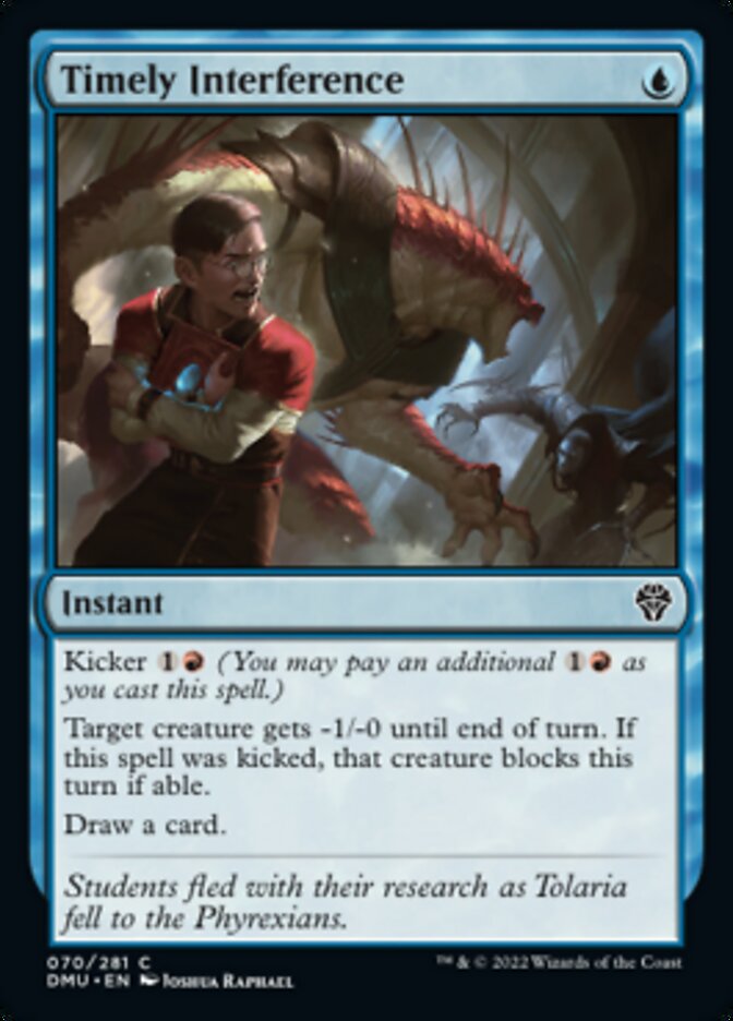 Timely Interference [Dominaria United] Foil