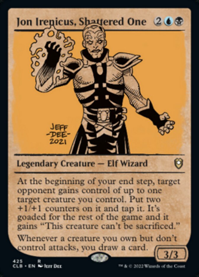 Jon Irenicus, Shattered One (Showcase) [Commander Legends: Battle for Baldur's Gate] Foil