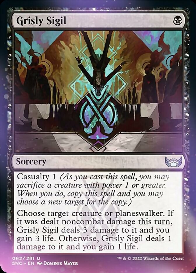 Grisly Sigil [Streets of New Capenna] Foil