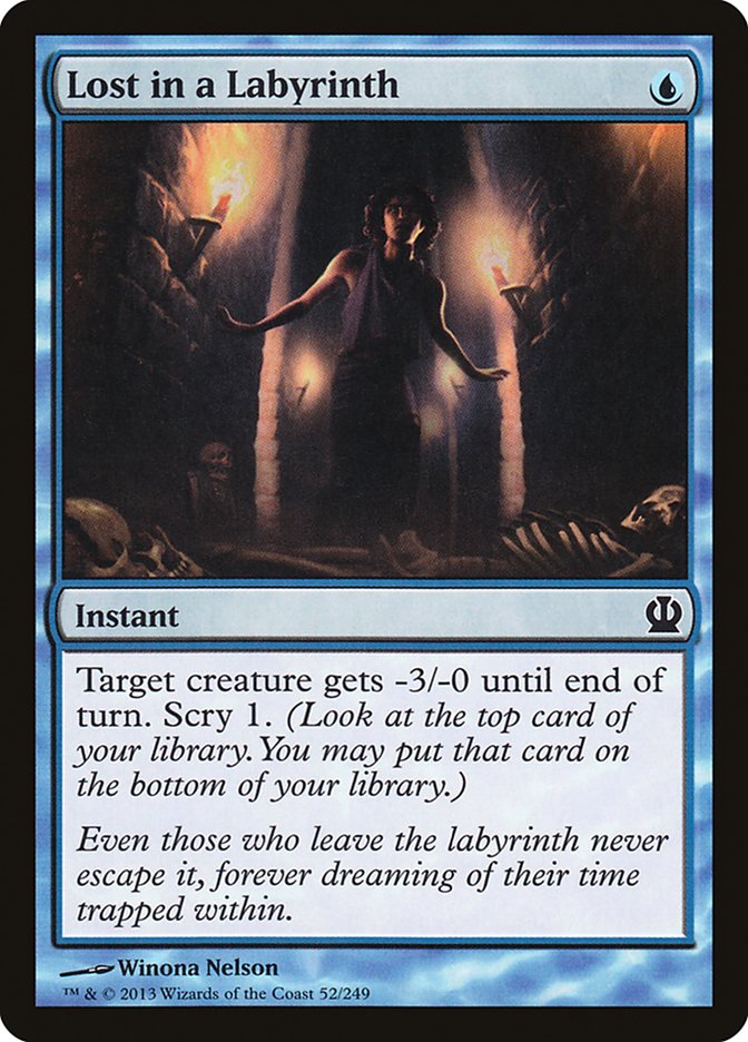 Lost in a Labyrinth [Theros] Foil