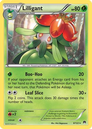 Lilligant (8/122) [XY: BREAKpoint] Reverse Holofoil