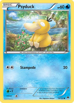 Psyduck (16/122) [XY: BREAKpoint] Reverse Holofoil