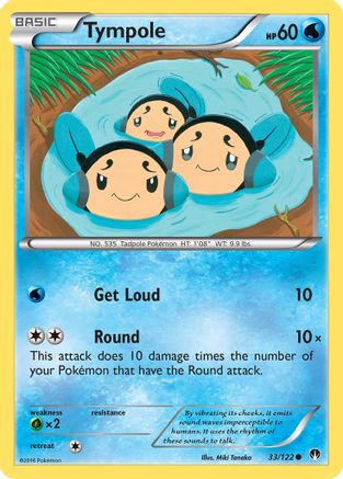 Tympole (33/122) [XY: BREAKpoint] Reverse Holofoil