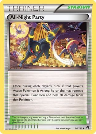 All-Night Party (96/122) [XY: BREAKpoint] Reverse Holofoil