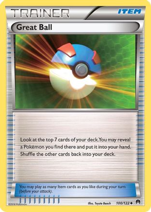 Great Ball (100/122) [XY: BREAKpoint] Reverse Holofoil