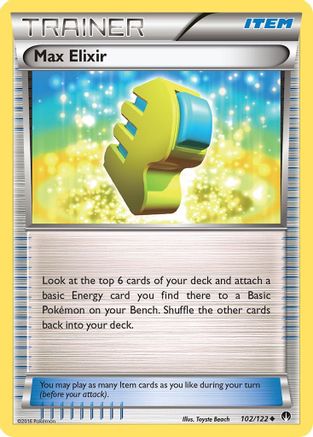 Max Elixir (102/122) [XY: BREAKpoint] Reverse Holofoil
